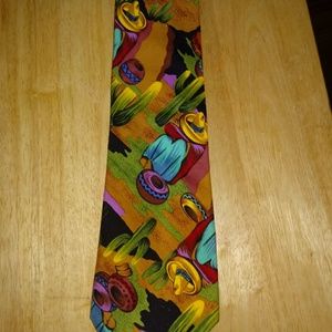 D'em Crazy Neck Tie Mexican Siesta